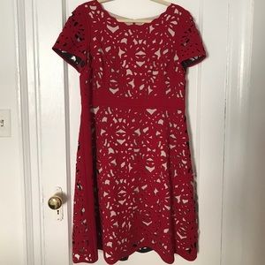 Anthropologie cut out dress